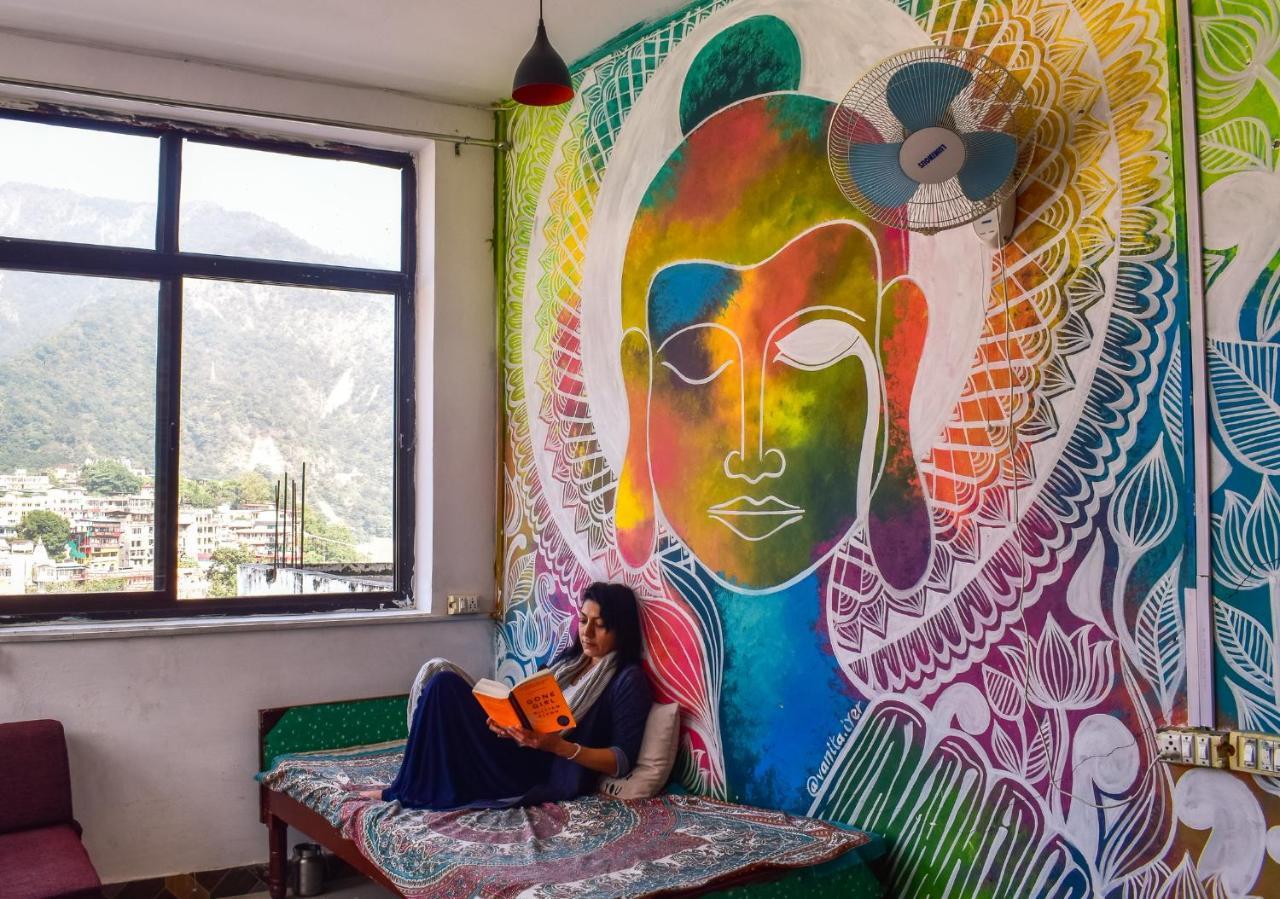 Skyard Rishikesh, Laxman Jhula Hostel Екстериор снимка