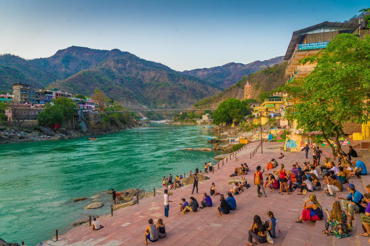 Skyard Rishikesh, Laxman Jhula Hostel Екстериор снимка