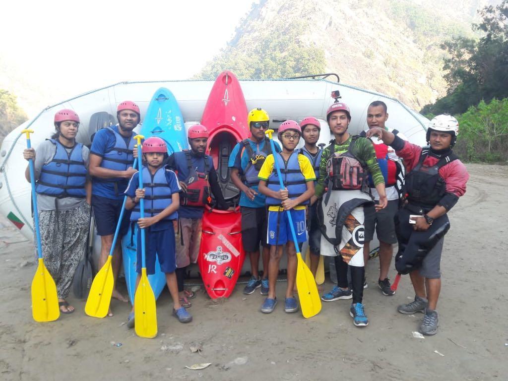 Skyard Rishikesh, Laxman Jhula Hostel Екстериор снимка