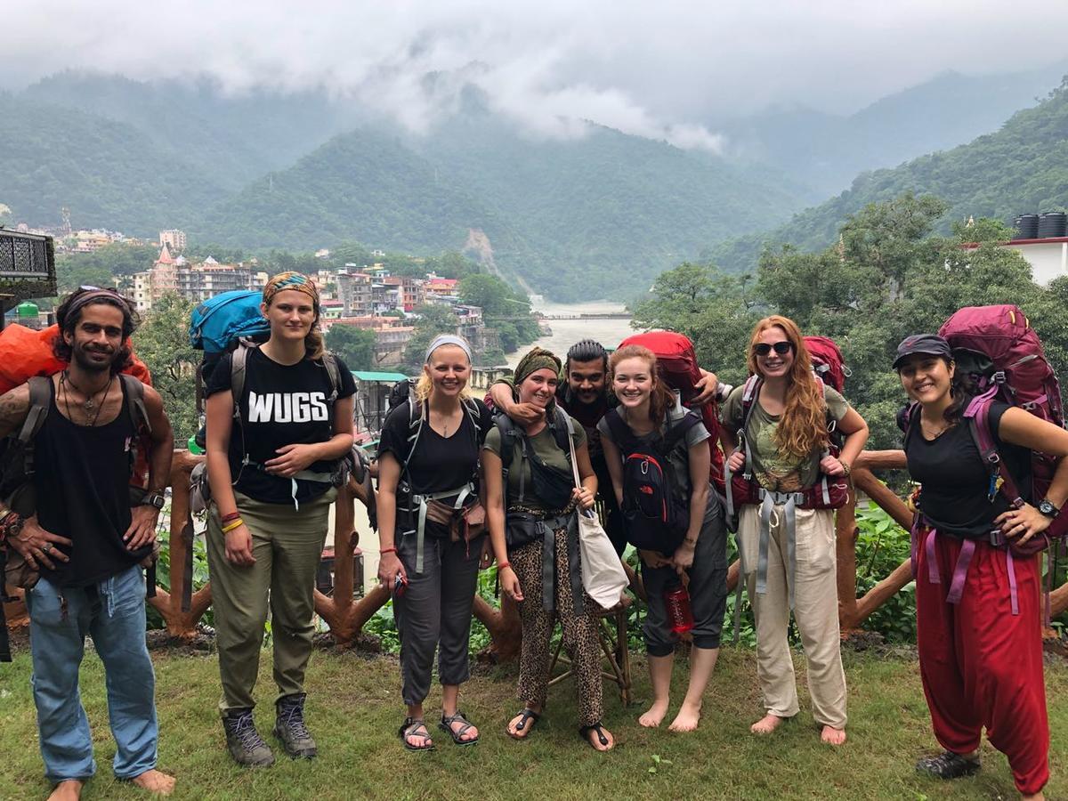 Skyard Rishikesh, Laxman Jhula Hostel Екстериор снимка